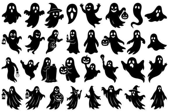 Download Ghost Silhouette SVG Pack - Premium Resources