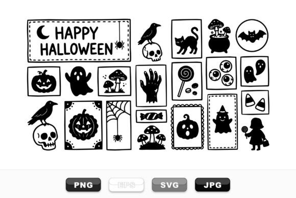 Download Spooky Halloween Clipart Set - Premium Resources